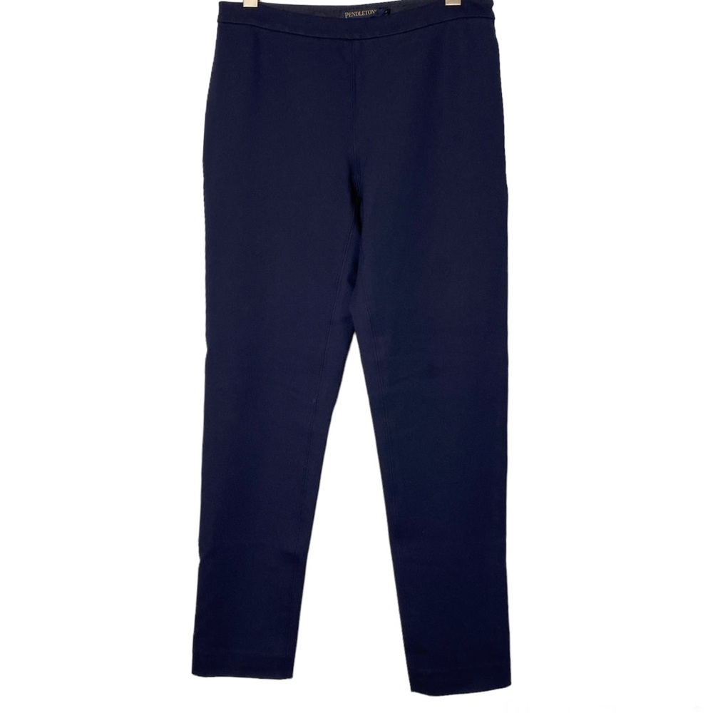 Pendleton Navy Blue Stretch Side Zip Basic Minima… - image 5